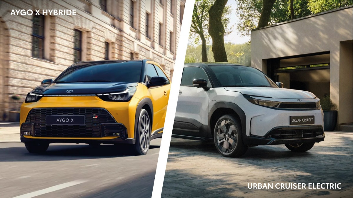 Image Aygo X Hybride et Urban Cruiser &eacute;lectrique: venez les essayer au Garage Limat