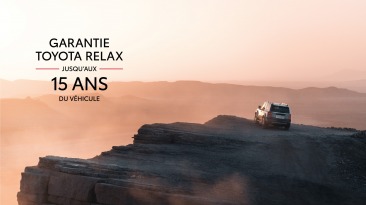 Image Toyota Relax: jusqu&rsquo;&agrave; 15 ans de garantie!