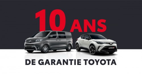 Image Garantie Toyota 10 ans