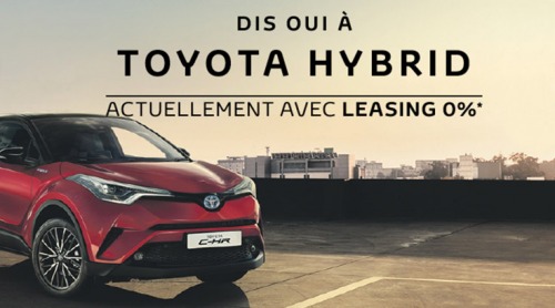 Image Campagne Toyota ''Dites oui à l'hybride !''