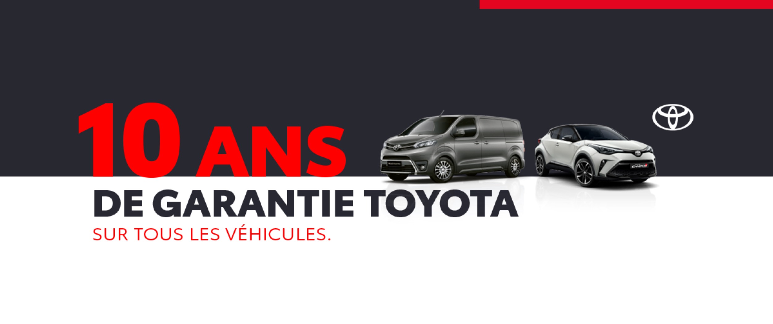 Garantie Toyota pendant 10 ans Garage Limat Neyruz
